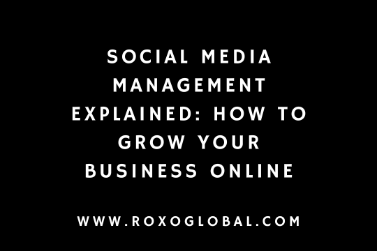 Social Media Management in Delhi Explained: How to Grow Your Business Online | Roxoglobal
