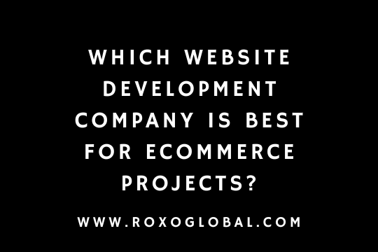 Which Website Development Company Is Best for eCommerce Projects? | RoxoGlobal Delhi